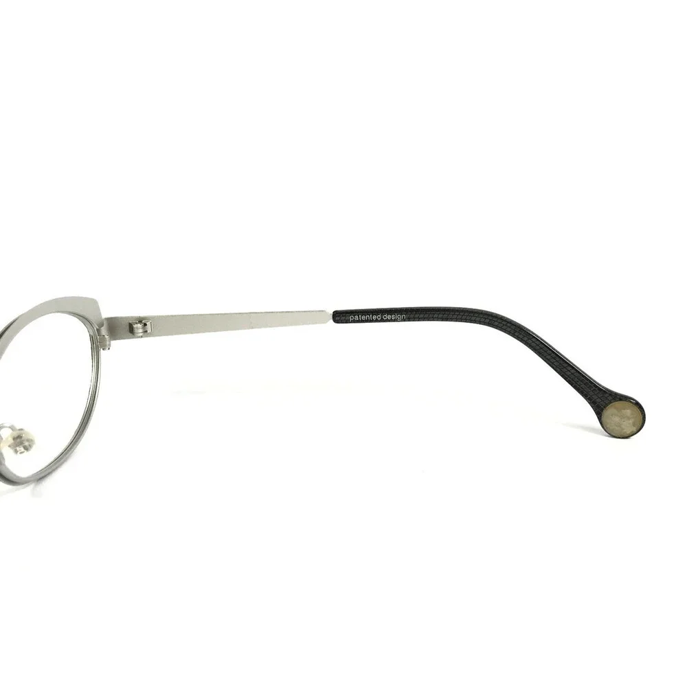 BOZ Eyeglasses Frames VISTA 0010 Black Silver Cat Eye Full Rim 52-17-140